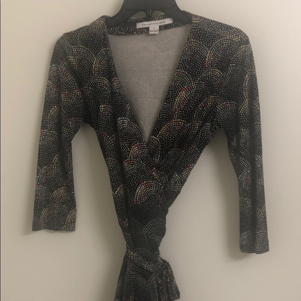Diane von furstenberg wrap dress